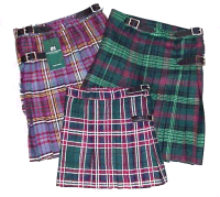 Childs Reiver Weight 11oz Tartan Kilt - Click Image to Close